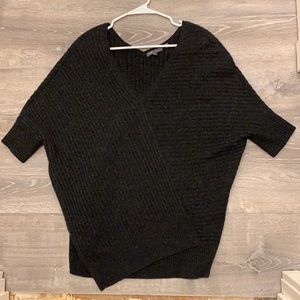 Vince. Charcoal Oversized Wool Sweater